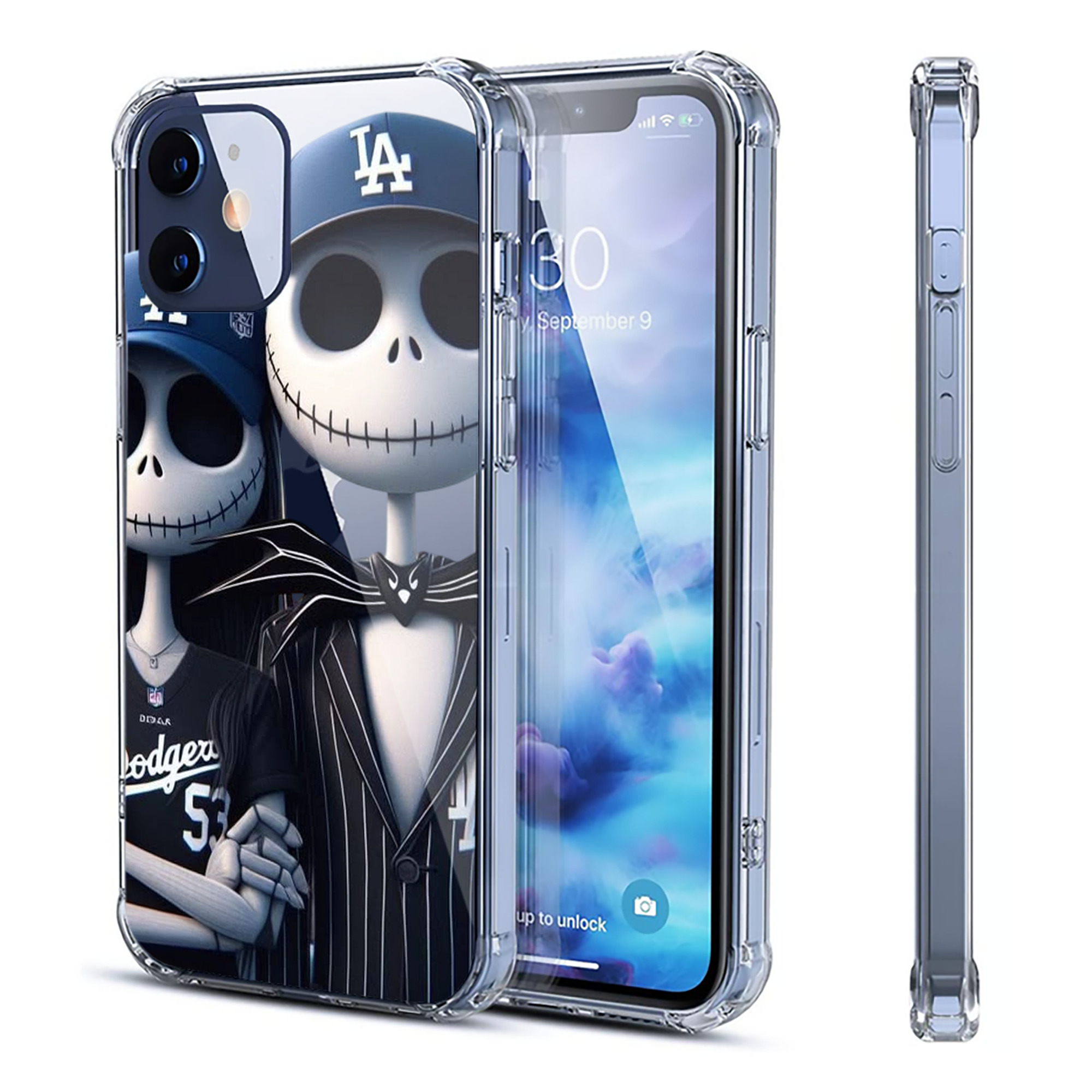  Clear IPhone 12 Case – Soft TPU With UV Print – Enhanced Drop Protection, Precise Fit, Anti-Fingerprint, Customizable Design, Scratch-Resistant, Yellow-Resistant